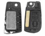 2/3 Botón Flip Plegable Llave Remota Shell para Toyota Levin Camry Reiz Highlander Corolla 