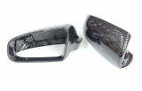 Cubiertas de espejo lateral para Audi A3 S3 8P A4 B7 B6 A6 S6 4F C6 (Carbon Look)