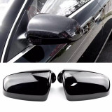 Cubiertas de espejo lateral para Audi A3 S3 8P A4 B7 B6 A6 S6 4F C6 (Carbon Look)