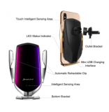 Cargador inalámbrico de coche 5W - Soporte de teléfono para iPhone 11,Pro,XR,XS, para Huawei P30