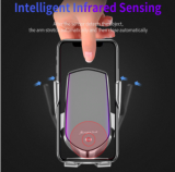 Cargador inalámbrico de coche 5W - Soporte de teléfono para iPhone 11,Pro,XR,XS, para Huawei P30