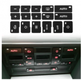 Calcomanías de reparación del botón de control de clima AC para Audi A4, B6, B7 2000-2004