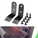 MT0001203 2 pcs Bisagra Soportes + 8x Tornillos Guantera Tapa Bisagra Snapped Kit De Reparación Para Audi A4 B6 B7 8E
