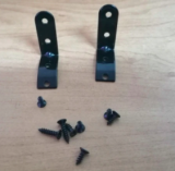 MT0001203 2 pcs Bisagra Soportes + 8x Tornillos Guantera Tapa Bisagra Snapped Kit De Reparación Para Audi A4 B6 B7 8E