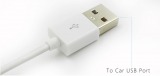 U-CCPM-LOGO-WH Interfaz USB Carplay / Android auto 