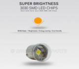 Bombilla LED BA9S T4W, luz de matrícula, blanca