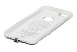 8 70 002 S Funda de carga plateada Inbay® para iPhone 6 / 6S