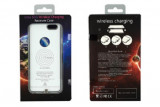 8 70 002 S Funda de carga plateada Inbay® para iPhone 6 / 6S