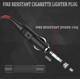 Cable de extensión 3M 12V / 24V para encendedor de cigarrillos 