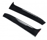 VW:GOLF:SPOILER Spoiler lateral de ventana trasera en negro brillante/carbono para Volkswagen Golf 7 variant
