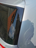 VW:GOLF:SPOILER Spoiler lateral de ventana trasera en negro brillante/carbono para Volkswagen Golf 7 variant