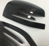Fibra de Carbono Mira Espejo Retrovisor Lateral Recorte Cubierta Para Mercedes Benz Clase ML W166 GL X166 GLS X166 GLE W166 / GLE Coupe C292
