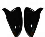 MIRROR:COV:BLCK Cubiertas de espejo para Golf VW Golf 7 / 7.5 - Negro Brillo
