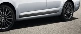 5E9064317A,Decorativo,Láminas,Negro,Carbono,Diseño,Octavia 3,Wagon,Combi,lateral,tira,