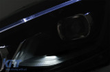 HLVWG6LED Full LED Faros adecuados para VW Golf 6 VI (2008-2013) actualización a Golf 8 Diseño 