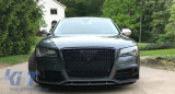 FGAUA8D4B Rejilla delantera adecuada para Audi A8 D4 Facelift (2014-2017) RS8 Design Piano Black