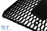 FGAUA8D4B Rejilla delantera adecuada para Audi A8 D4 Facelift (2014-2017) RS8 Design Piano Black