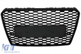 FGAUA74GRSB Rejilla delantera adecuada para Audi A7 4G Pre-Facelift (2010-2014) RS7 Design Piano Black