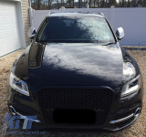 FGAUQ58RSQ5B Rejilla delantera adecuada para Audi Q5 8R Facelift (2012-2015) Piano Black 