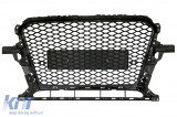 FGAUQ58RSQ5B Rejilla delantera adecuada para Audi Q5 8R Facelift (2012-2015) Piano Black 