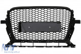 FGAUQ58RSQ5B Rejilla delantera adecuada para Audi Q5 8R Facelift (2012-2015) Piano Black 