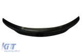 TSMBC205PSM Spoiler de maletero adecuado para Mercedes Clase C C205 Coupé (2014-2019) Dynamic Sport Design Piano Black