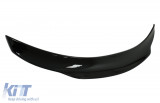 TSMBC205PSM Spoiler de maletero adecuado para Mercedes Clase C C205 Coupé (2014-2019) Dynamic Sport Design Piano Black