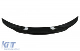 TSMBC205PSM Spoiler de maletero adecuado para Mercedes Clase C C205 Coupé (2014-2019) Dynamic Sport Design Piano Black